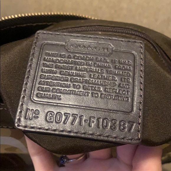 Coach signature patchwork bag G0771-F10387 - Picture 12 of 15